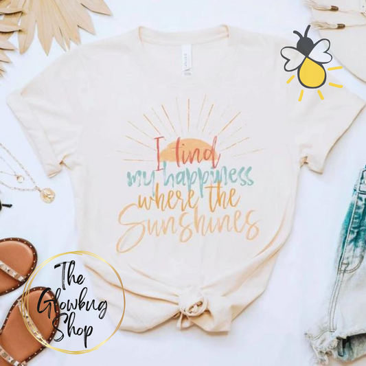 I Find My Happiness Where The Sun Shines