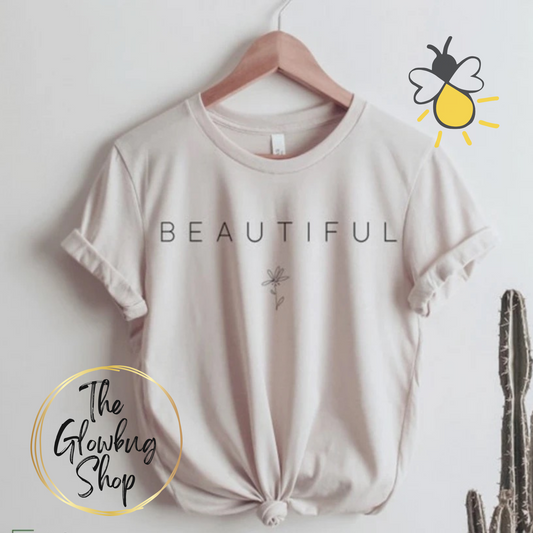 Beautiful (black ink)