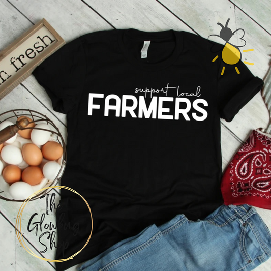 Support Local Farmers (white lettering)