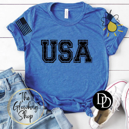 USA (black lettering)