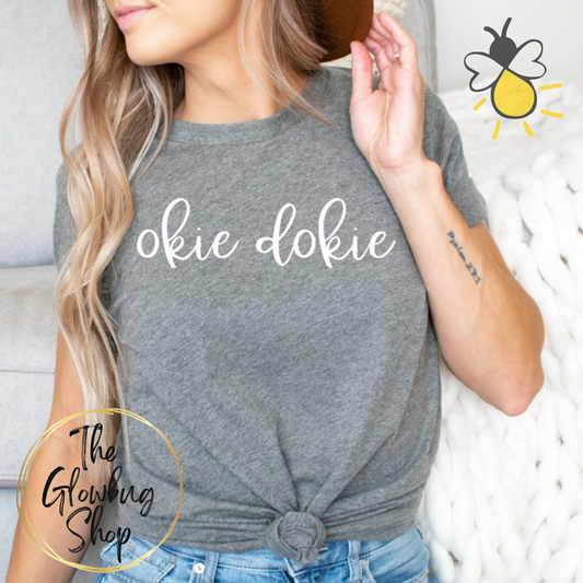 okie dokie (white ink)