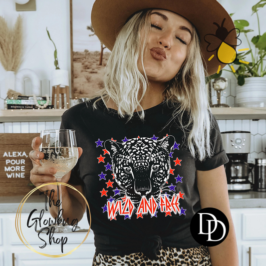 Wild & Free (red, white, and blue)