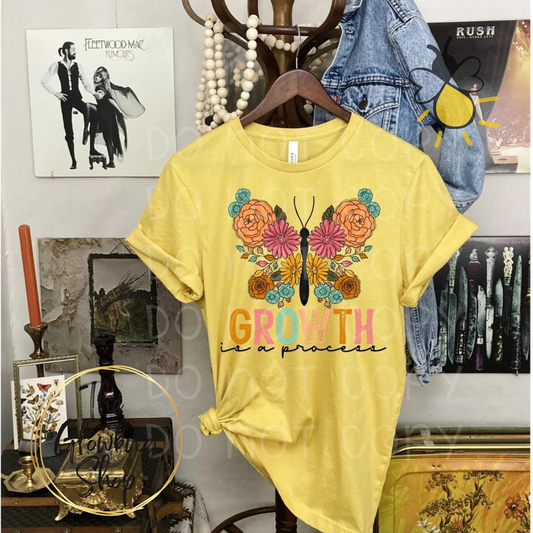 Growth Is A Process Butterfly