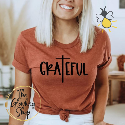 Grateful (black ink)