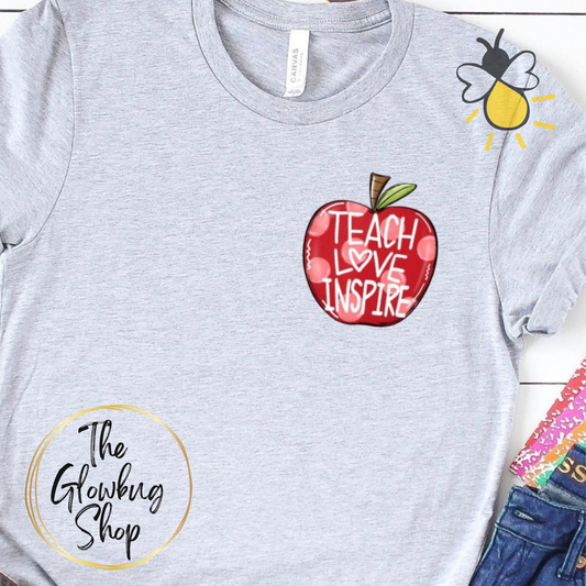 Teach Love Inspire pocket