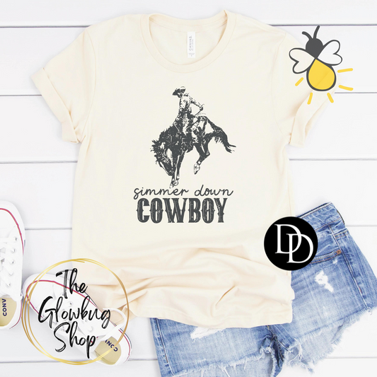 Simmer Down Cowboy (cool gray ink)