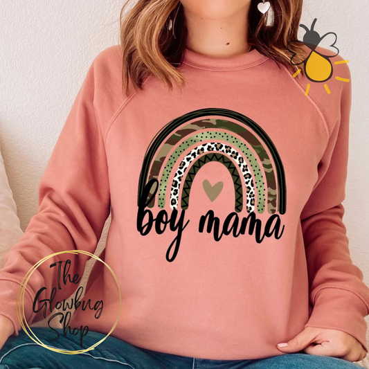 Boy Mama rainbow