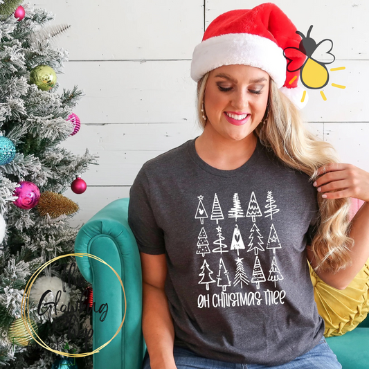 Oh Christmas Tree Distressed