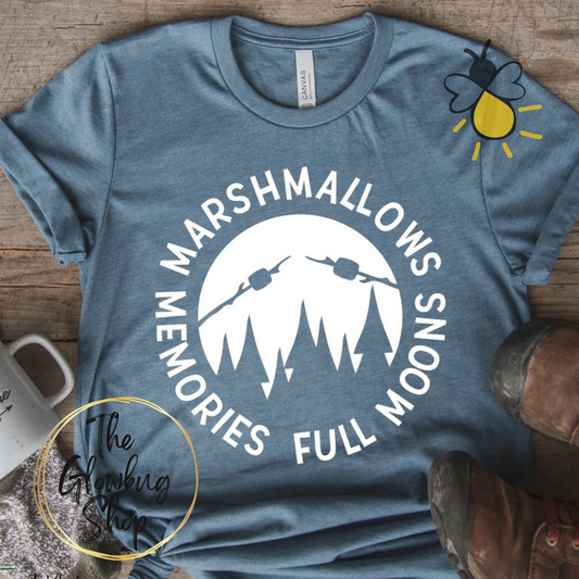 Marshmellows Smores Full Moon