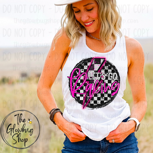 Let’s Go Racing (pink)