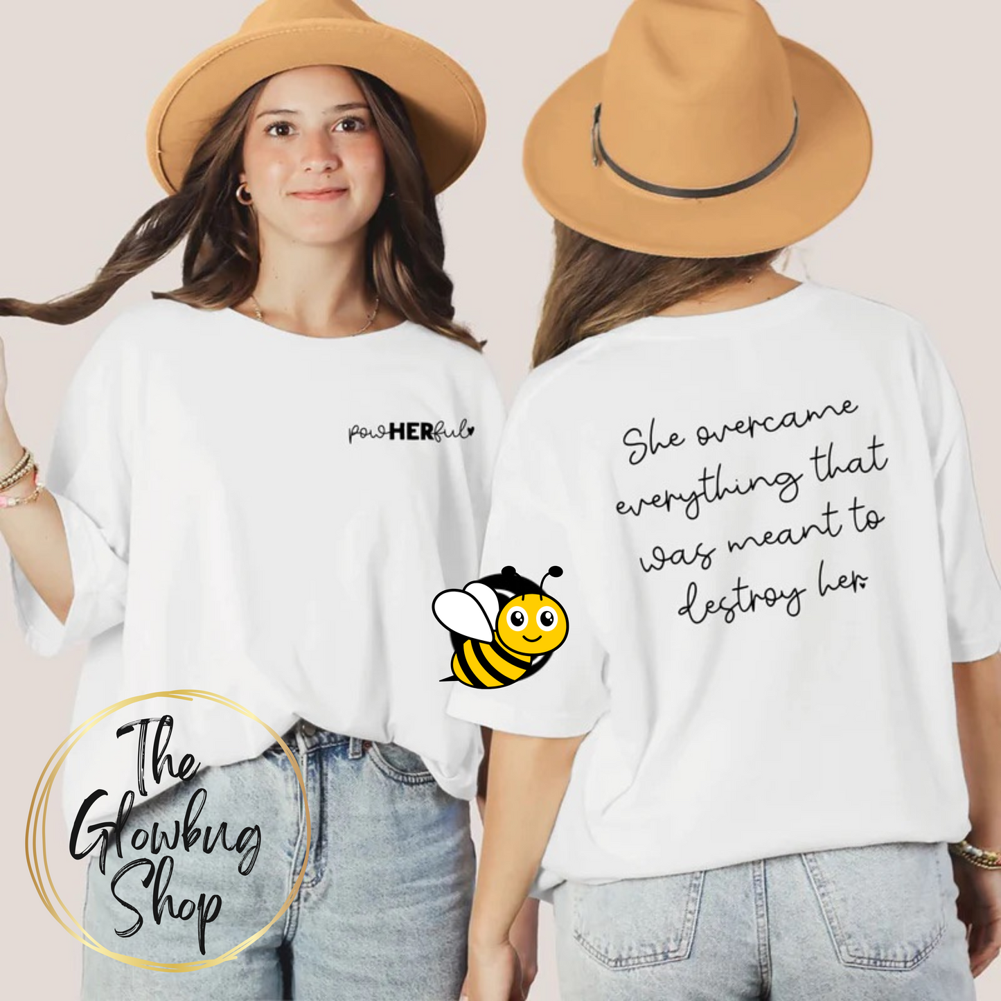 She Overcame Everything (front and back design)