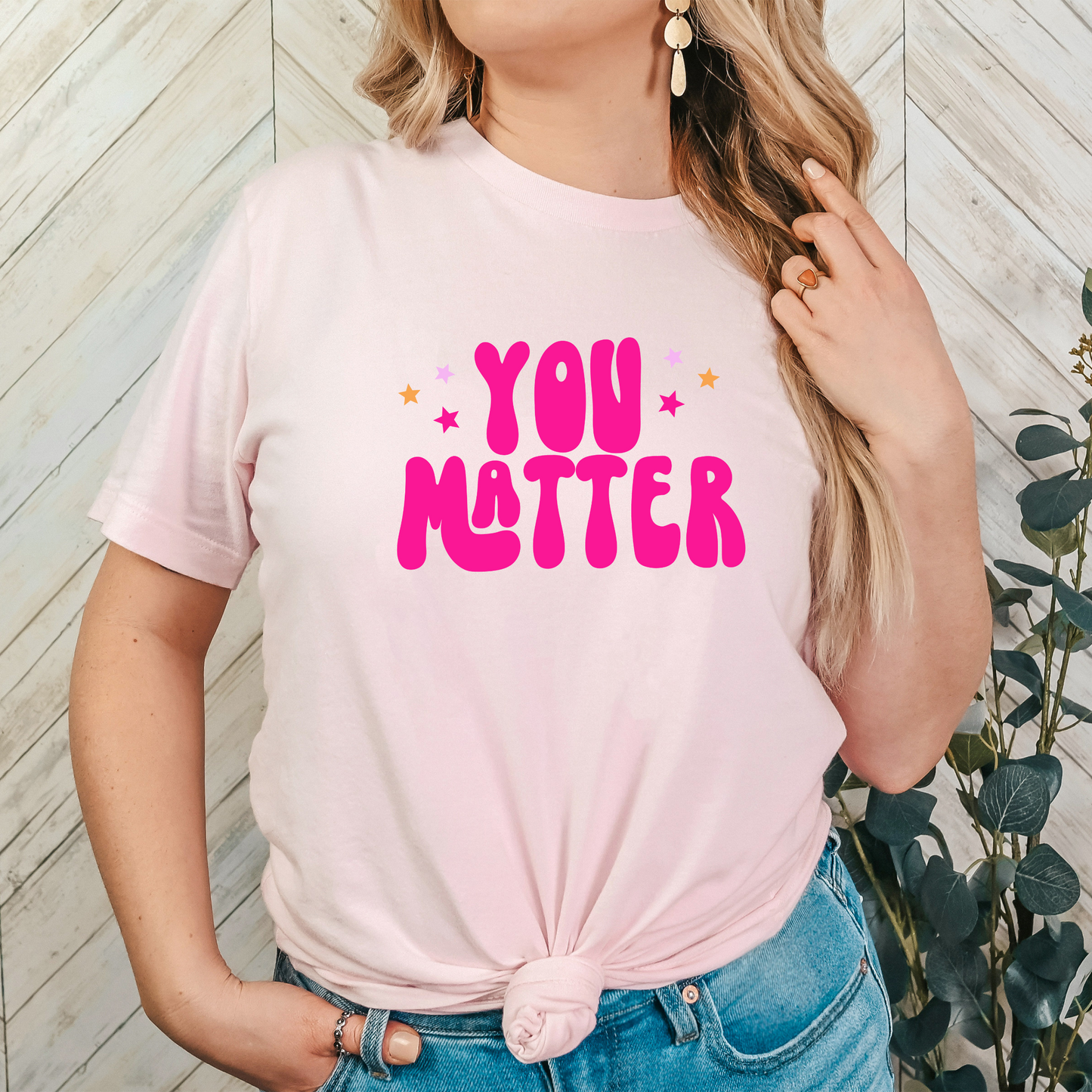 Hey You, You Matter (front and back design) koi