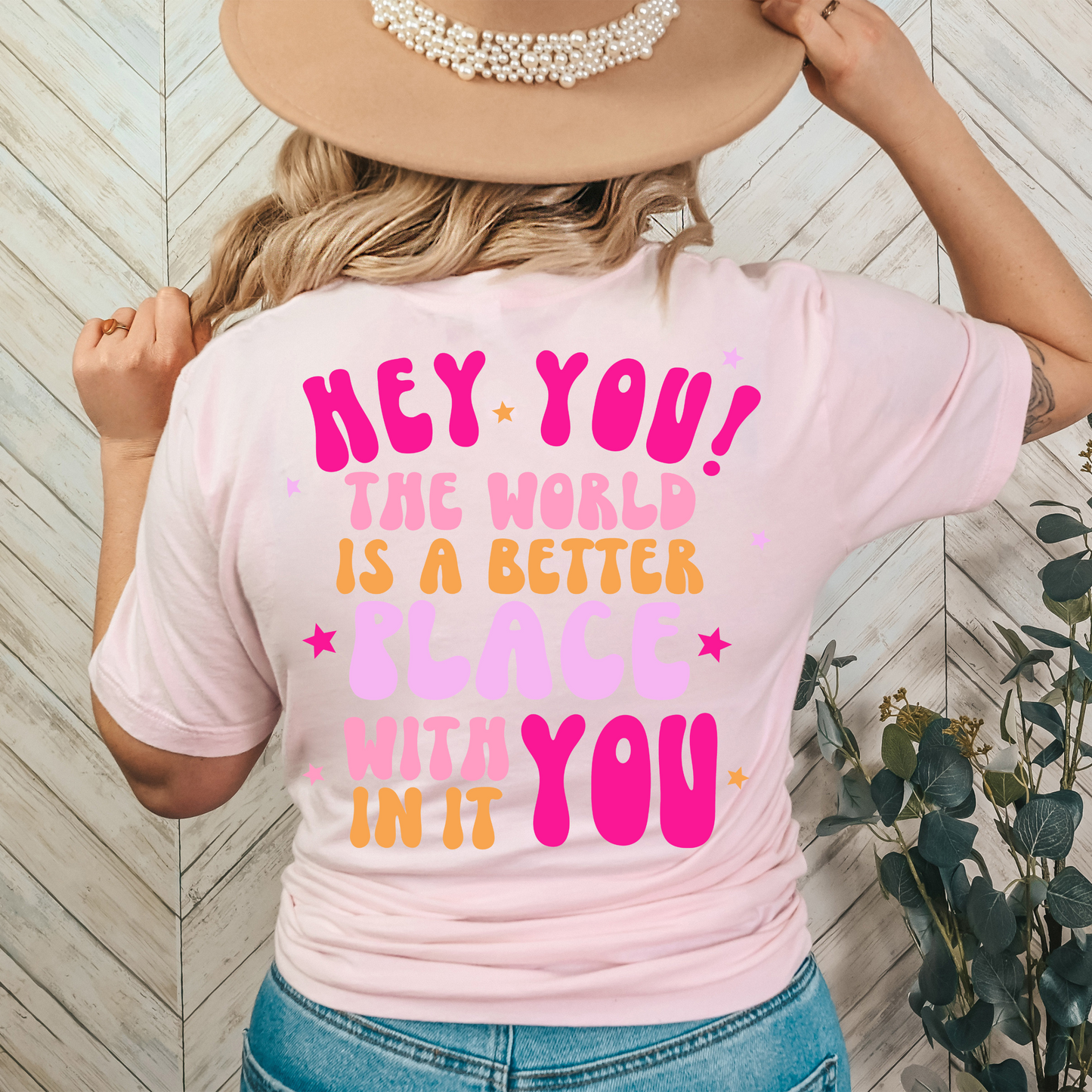 Hey You, You Matter (front and back design) koi