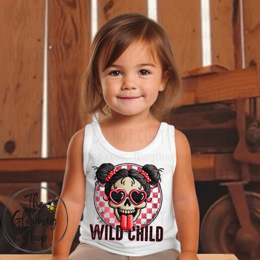 Wild Child (girl skull)