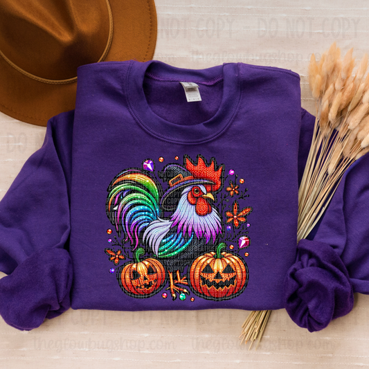 Halloween Pilgram Rooster