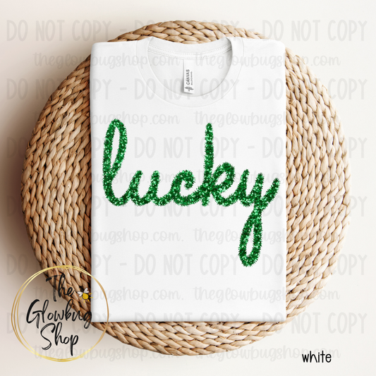 Lucky (faux tinsel)