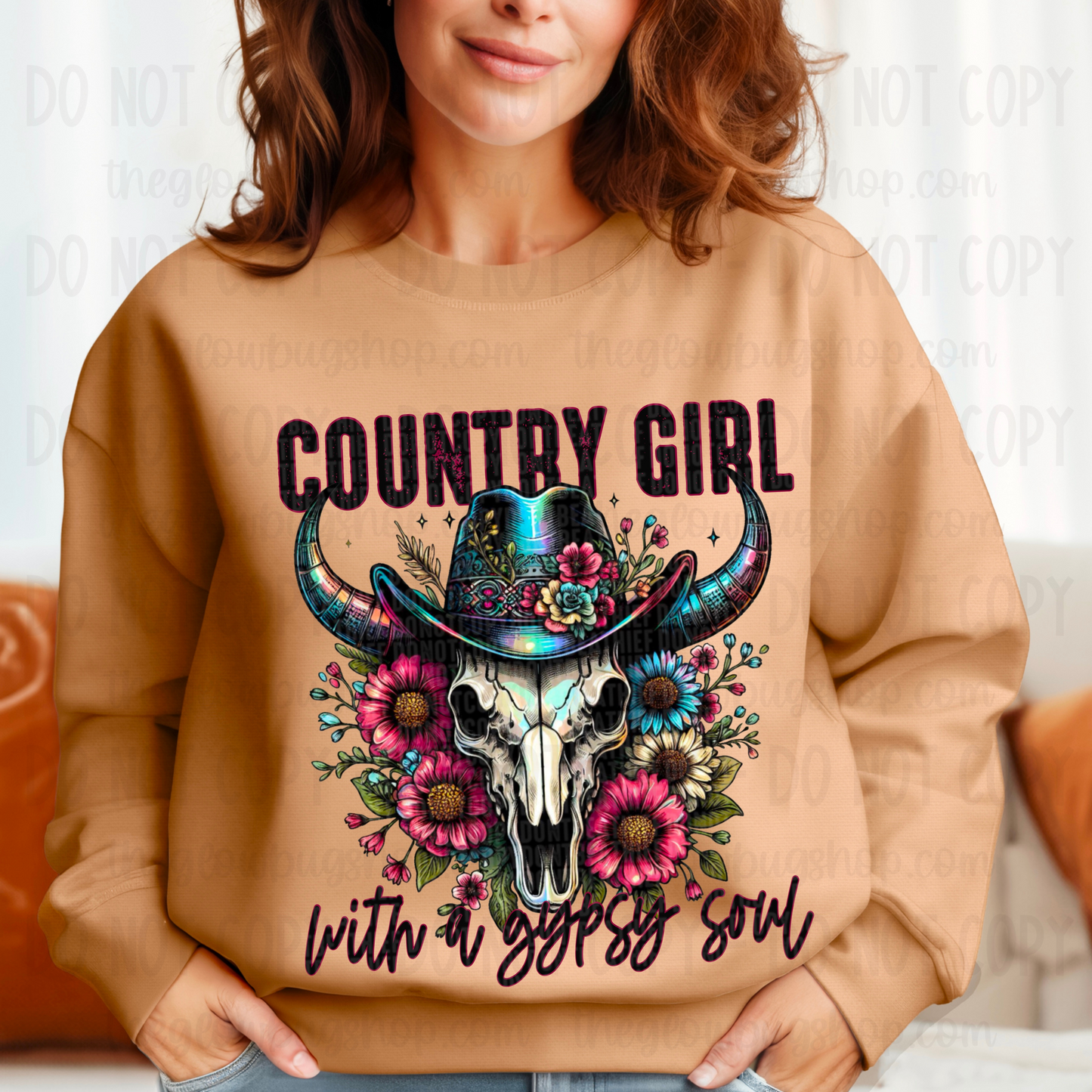 Country Girl (longhorn skull)