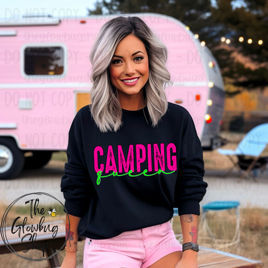 Camping Queen (green)