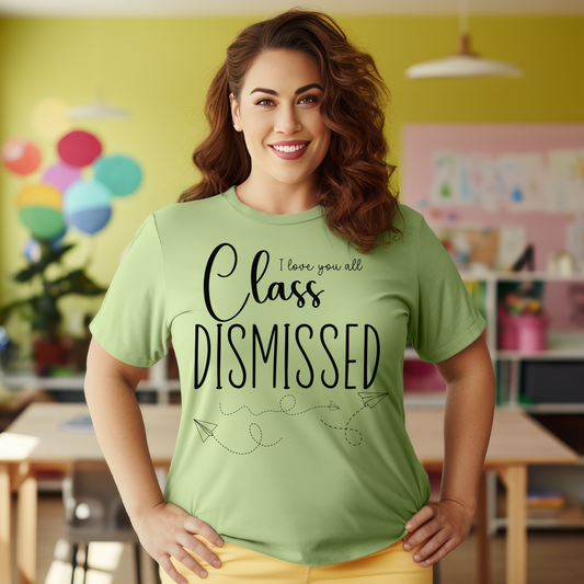 Class Dismissed (black ink)