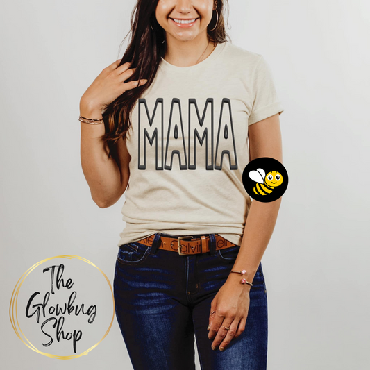 MAMA (puff print)