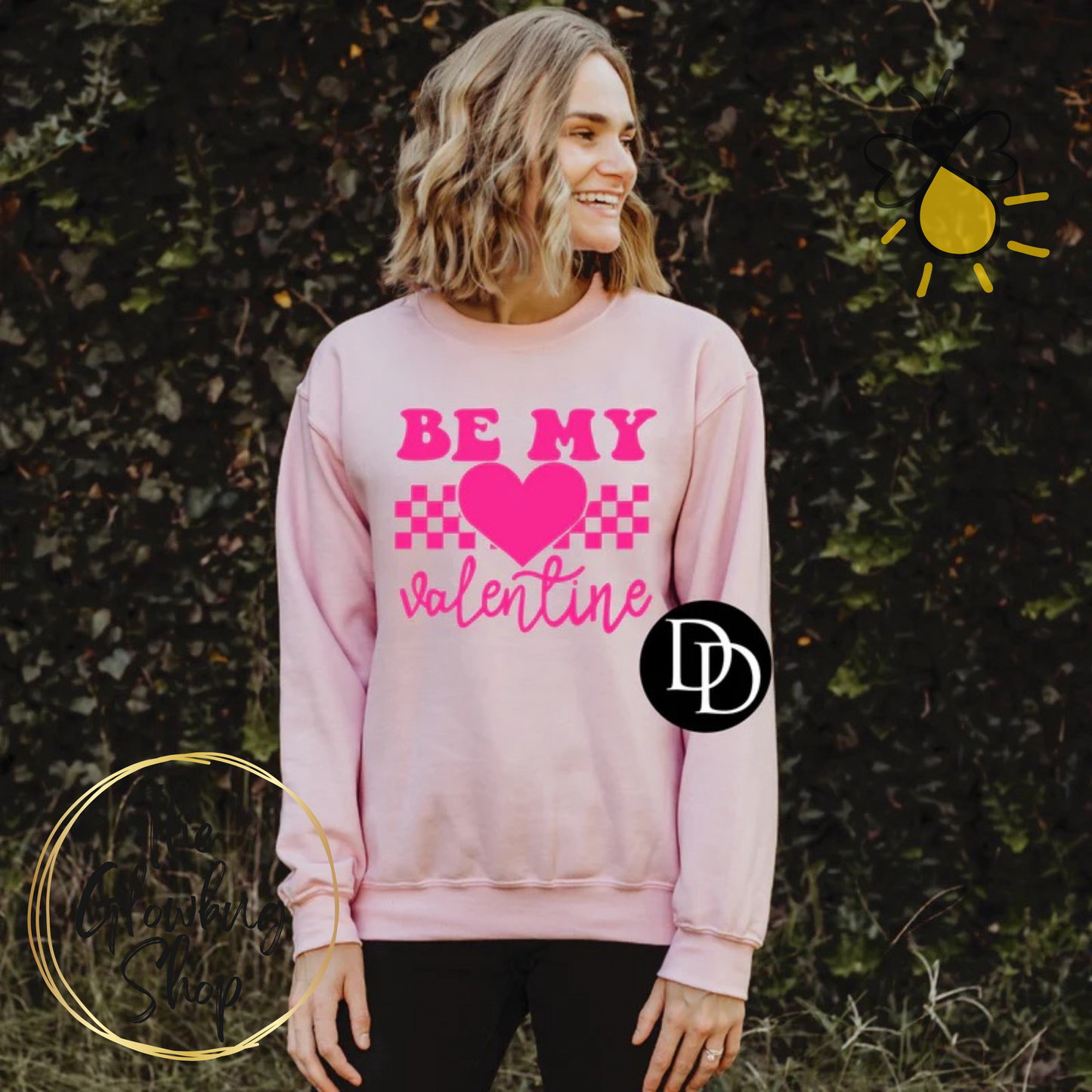 Be My Valentine (hot pink)