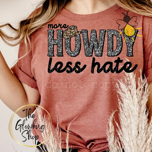 More Howdy Less Hate