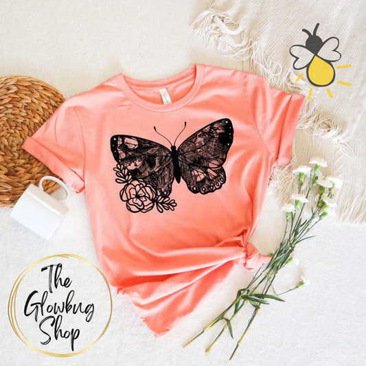 Floral Butterfly