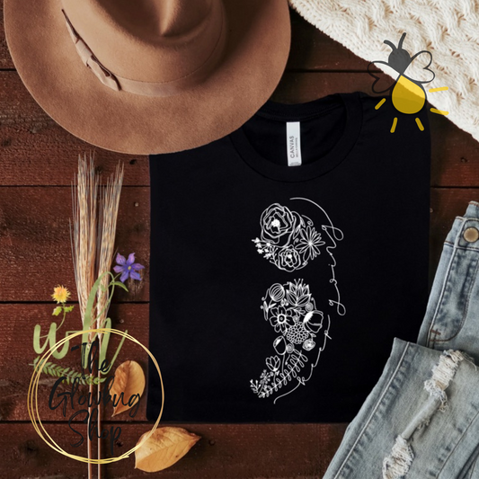 Floral Semicolon
