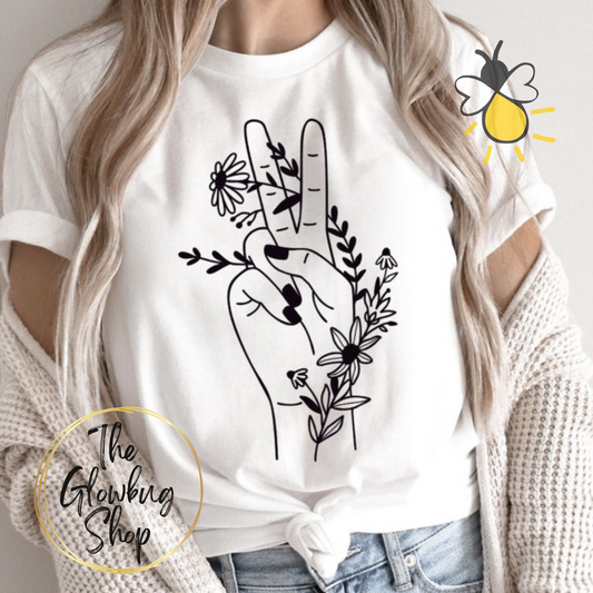 Peace with Flowers