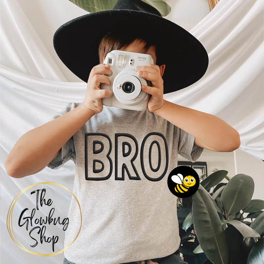 BRO (puff print)